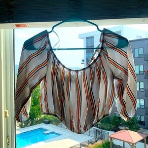 Forever 21 Off the Shoulder Crop